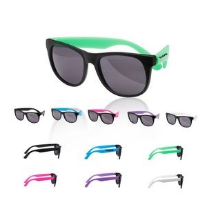 UV Protection Standard Kid Size Plastic Sunglasses