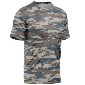 Antler® Men's 4.4 Oz. Polyester Interlock Short Sleeve T-Shirt