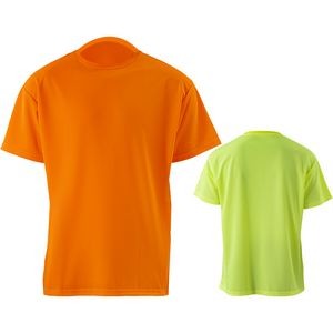 High Visibility Non-ANSI Safety Workwear Short Sleeve T-Shirt