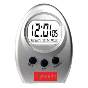 Mini LCD Digital Desk Alarm Clock