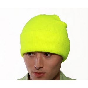 Job Sight® Lime Green Knit Hat