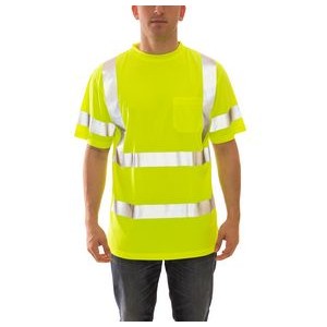 Job Sight™ Lime Green Short Sleeve Class 3 T-Shirt