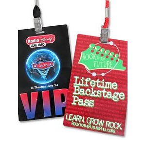 Event Credential Cards (5.5" x 3.5")