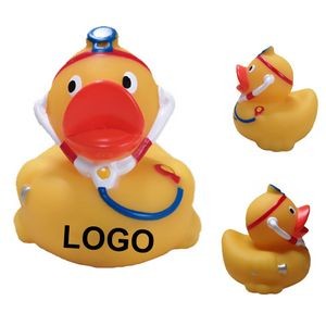 Plastic Doctor Duck Toy