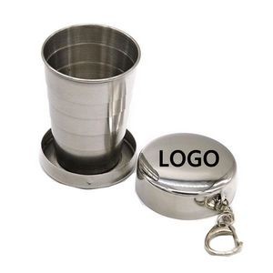 2.5 OZ Stainless Steel Collapsible Cup