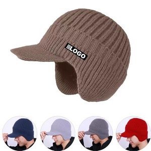 Winter Warm Beanie Hat With Ear Flaps