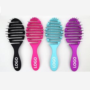 Scrub Massage Brush Vented Comb