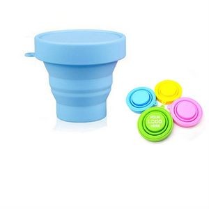 Collapsible Silicone Cup w/Cover