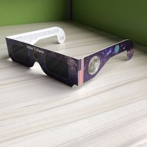 Paper Solar Eclipse Sunglasses