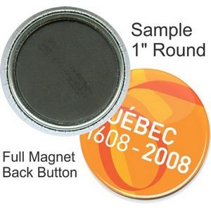 Custom Buttons - 1 Inch Round, Full Magnet