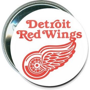 Hockey - Detroit Red Wings, 1 - 2 1/4 Inch Round Button