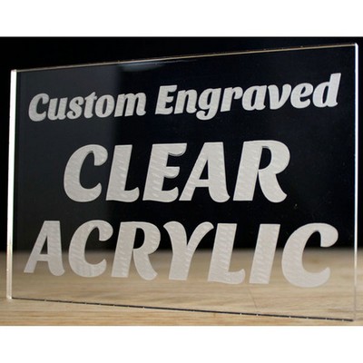 Premium Engraved Acrylic Signs