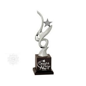 Capri Star Crystal Award - Silver
