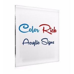 Premium Color Rich Acrylic Signage 1