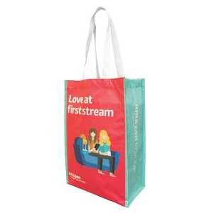 RPET Laminated Grocery Tote Bag