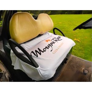 Sublimated Golf Cart Seat Cover 30X60