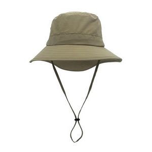 Outdoor Large Brim Bucket Boonie Jungle Fishing Hunting Hat