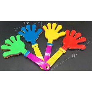 Colorful Plastic Hand Clapper