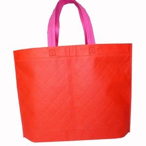 90 GSM Embossed Non Woven Tote Bags with Handle for Shopping