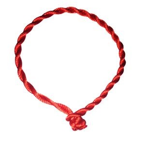 Handmade Red/Black String Bracelet