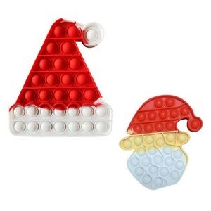 Christmas Hat Push Bubble POP Fidget Toys