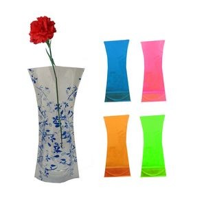 PVC Foldable Vase/Portable Flower Vase