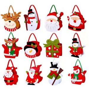 Christmas Ornaments Felt Candy Bag Gift Bags