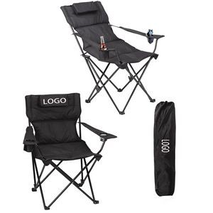 Premium Padded Foldable Outdoor Reclining Camping Chair