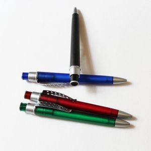 Metal Clip w/ Holes Ballpoint Pen