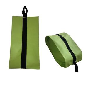 Waterproof Nylon Travel Shoe Bag w/Zipper/Shoe Storage Bag