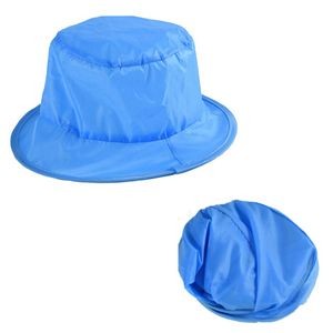 Collapsible Bucket Hat Polyester Twist and Fold Cap with bag