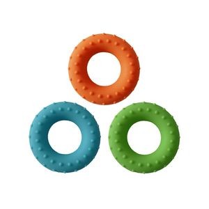 Dotted Silicone Hand Finger Grip Ring/Muscle Developer