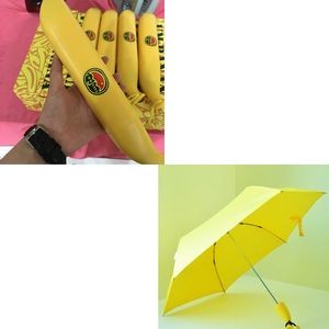 Banana Outdoor Sun & Rain Umbrella Golf Womens Parasol Umbrella
