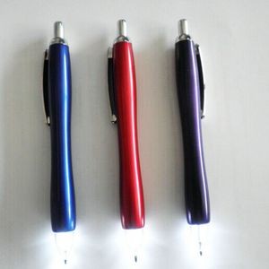 Hot Sale White Light LED Ballpoint Pen