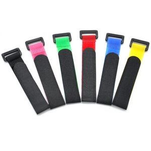 Velcro Reusable Fastening Cable Straps with Buckle