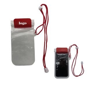 Waterproof Cell Phone Carrying Case w/Lanyard
