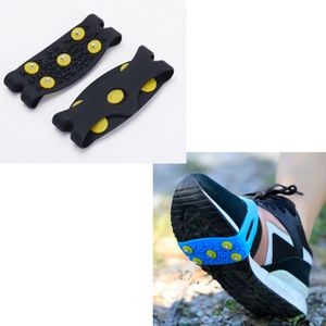 Silicone Anti-Slip Shoe Crampons (1 Pair)