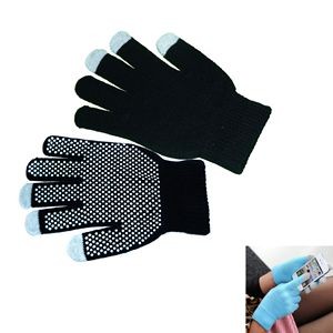 Anti-Slip Three Finger Tips Screen Touch Gloves For Phone