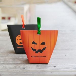 NS-LJ161 Halloween Pumpkin Candy Paper Box