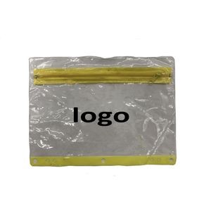 PVC File Pocket/Documents Pouch with Zipper