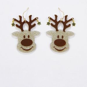 Christmas Moose Earrings