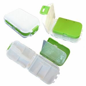 Plastic Compartment Pill Box