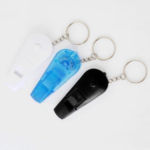 Whistle Keychain with Led Light