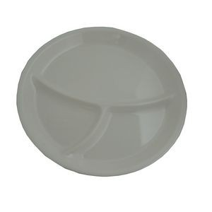 Melamine Dinnerware 3 Section Plate Fast Food Fruit Tray