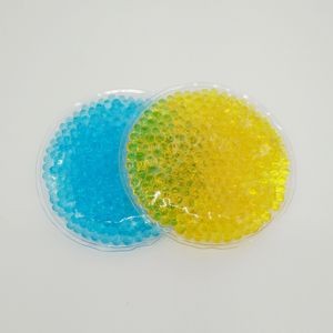 Round PVC Hot Cold Pain Relief Ice Pack/Gel Pearl Compress
