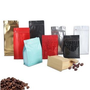 4oz Resealable Pouch Coffee Bag with Valve