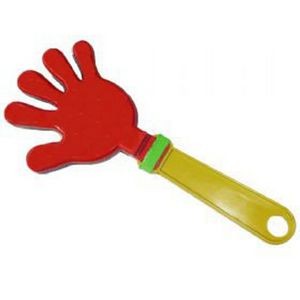 Colorful Plastic Hand Clapper