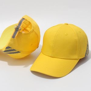 Kids' Baseball Caps With Reflective Strips