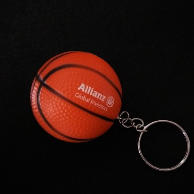 Mini Basketball PU Stress Reliever Squeeze Toy