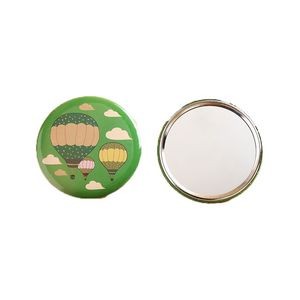 Mini round glass Make-up Mirror